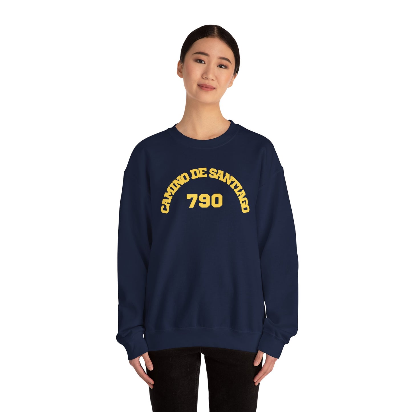 Camino de Santiago Varsity Crewneck Sweatshirt