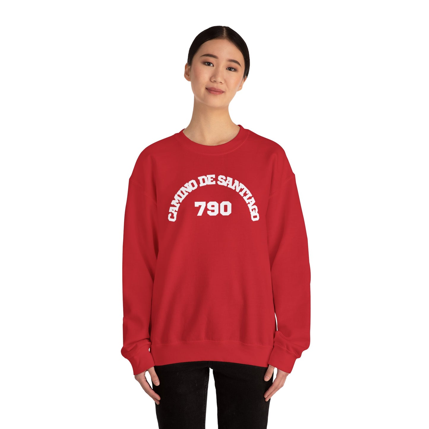 Camino de Santiago Varsity Crewneck Sweatshirt