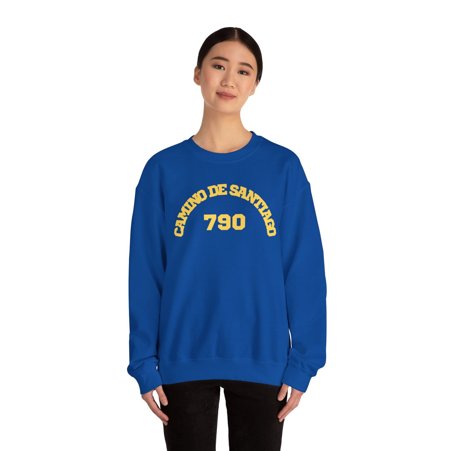 Camino de Santiago Varsity Crewneck Sweatshirt